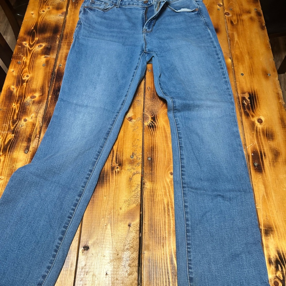 Old Navy Blue Straight Leg Jeans